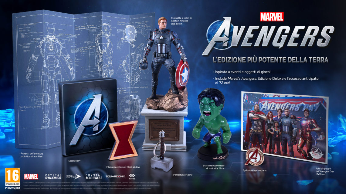 Marvel’s Avenger Collector’s Edition da Square-Enix Marvel’s Avenger Collector’s Edition da Square-Enix