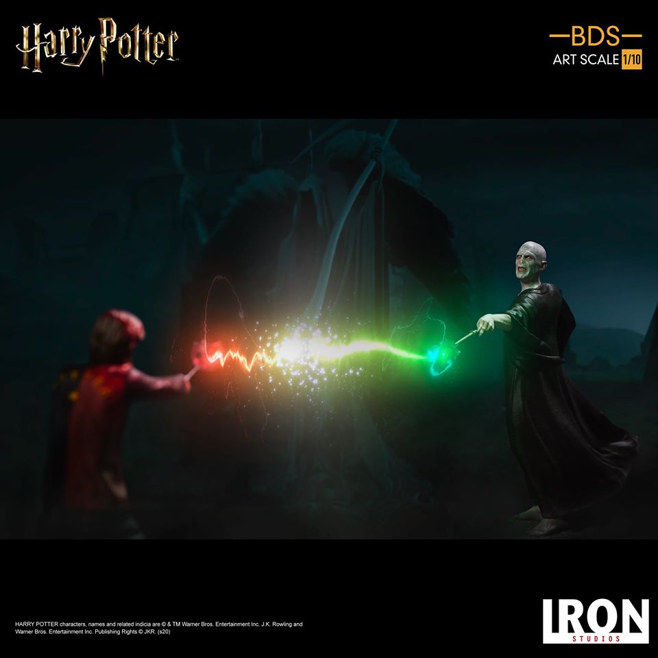 Iron Studios Statua Dementor 1/10 – Harry Potter – 27 Cm – Diorama Base Hogwarts