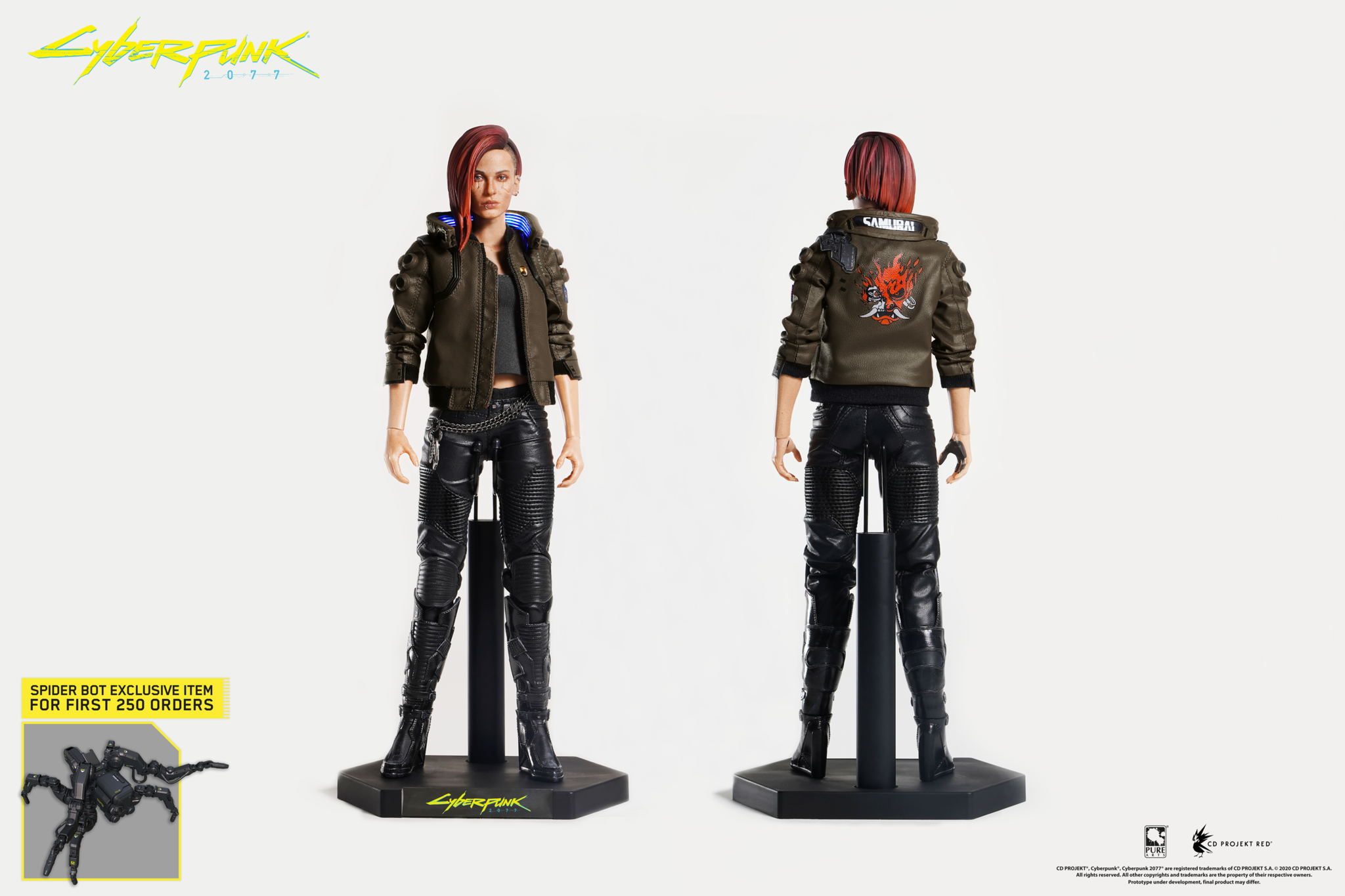 Pure Arts le action doll da Cyberpunk 2077 Toyzntech il portale