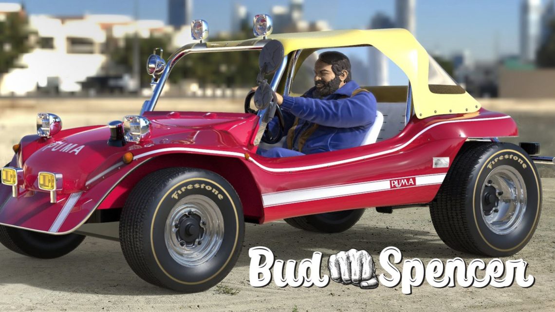 Infinite Statue: Dune Buggy di Bud Spencer Infinite Statue: Dune Buggy di Bud Spencer