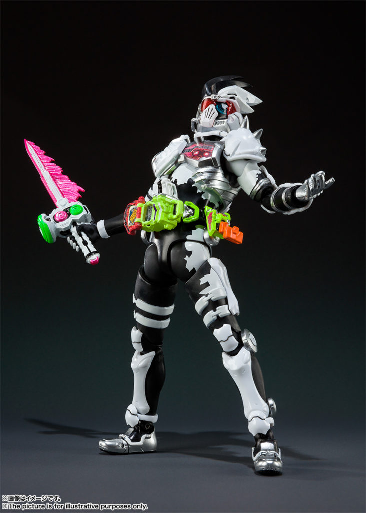 S.H. Figuarts Kamen Rider Genm Action Gamer Livello 0 – Figura Di Ex-Aid, Ufficiale Bandai