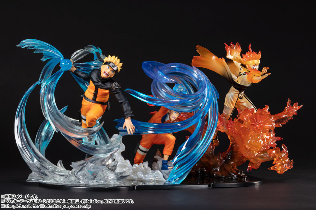Naruto, Gaara e Sasuke