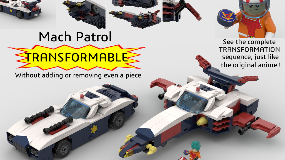 La Mach Patrol trasformabile da Daitarn 3 su LEGO Ideas La Mach Patrol trasformabile da Daitarn 3 su LEGO Ideas