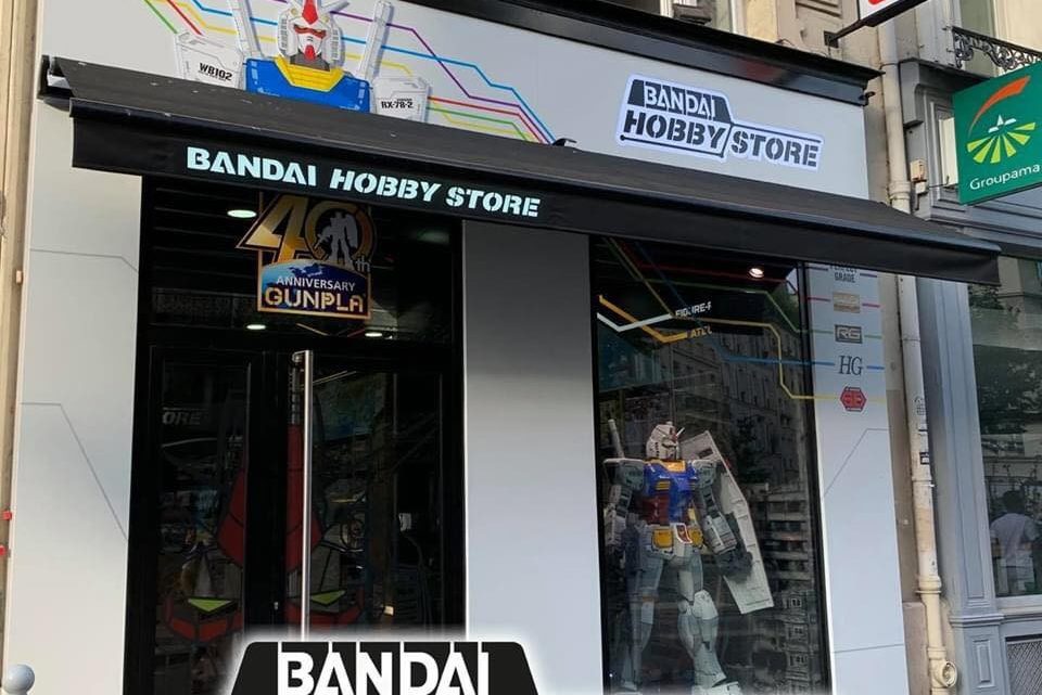 Apre a Parigi il Bandai Hobby Store Paris Apre a Parigi il Bandai Hobby Store Paris