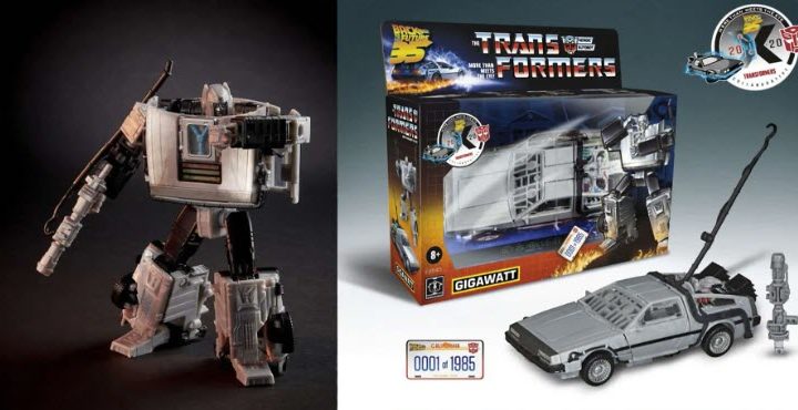 Hasbro: la DeLorean di Ritorno al Futuro in versione  Transformers