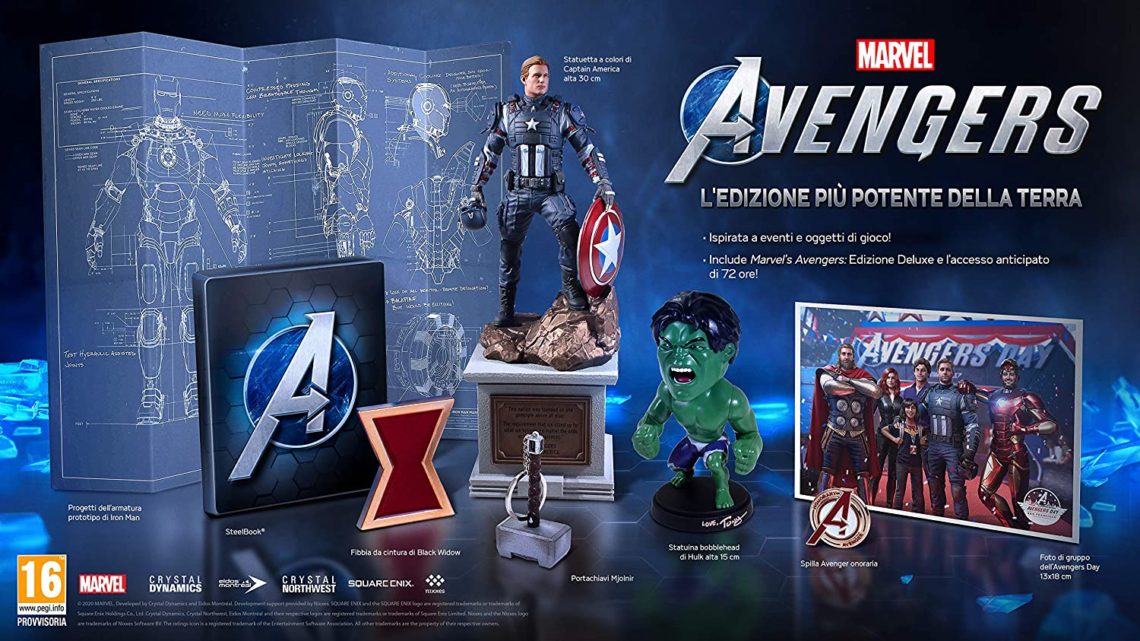 Marvel Avengers disponibile da oggi Marvel Avengers disponibile da oggi