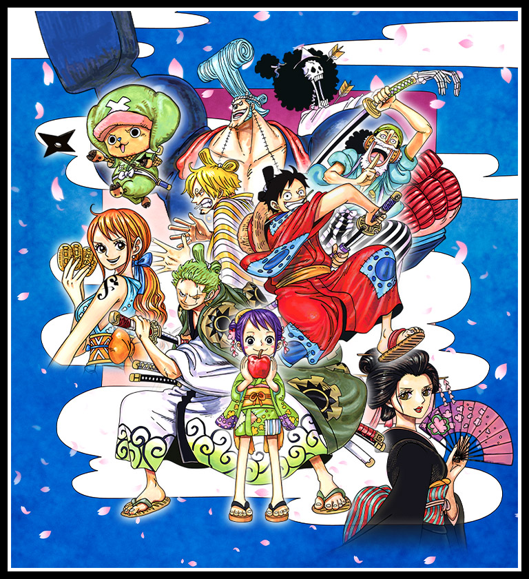 Diorama One Piece Saga di