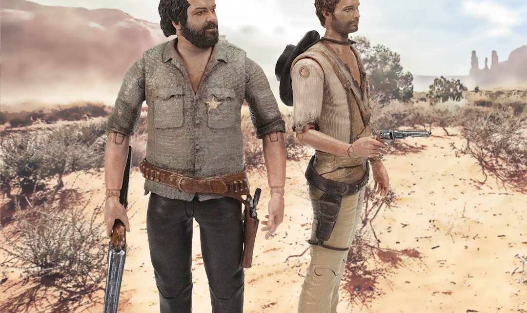 Le action figure di Bud Spencer e Terence Hill Le action figure di Bud Spencer e Terence Hill