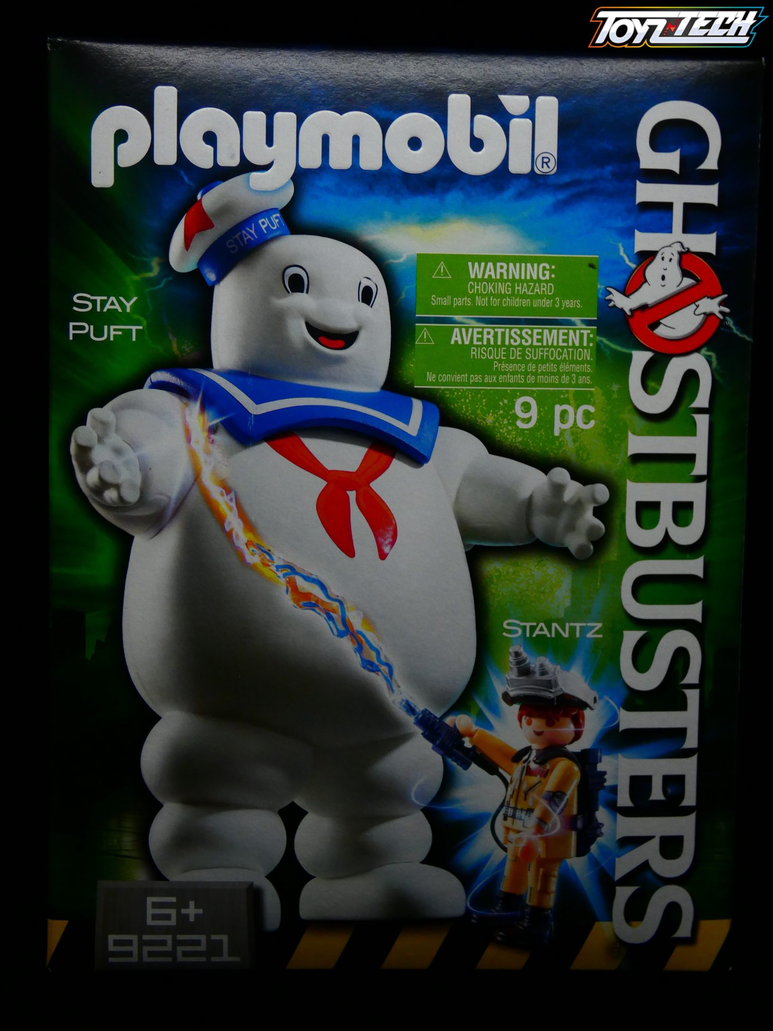 PLAYMOBIL 9221 - Ghostbusters - Fantôme Stay Puft et Stantz pas cher