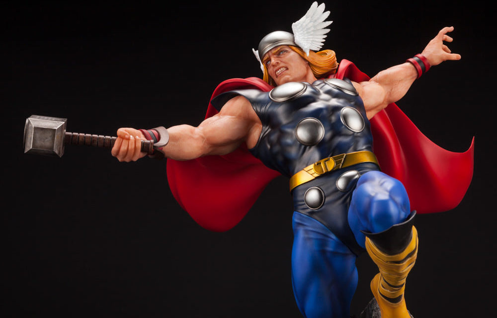 La statua di Thor (Marvel Comics) dalla Kotobukiya La statua di Thor (Marvel Comics) dalla Kotobukiya