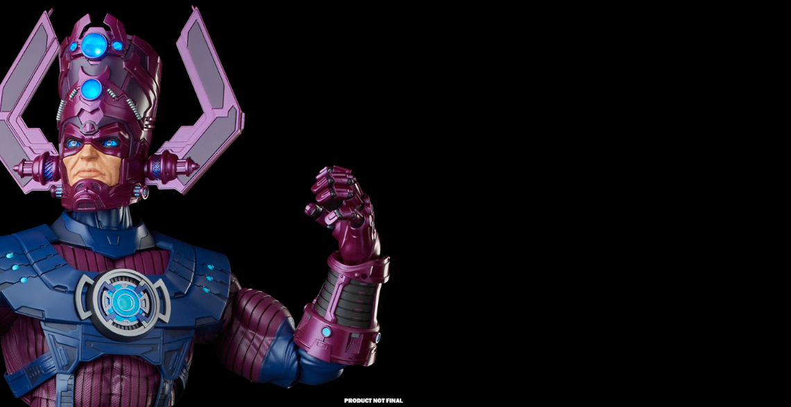 Galactus action figure da Hasbro, ben 81cm di altezza. Galactus action figure da Hasbro, ben 81cm di altezza.