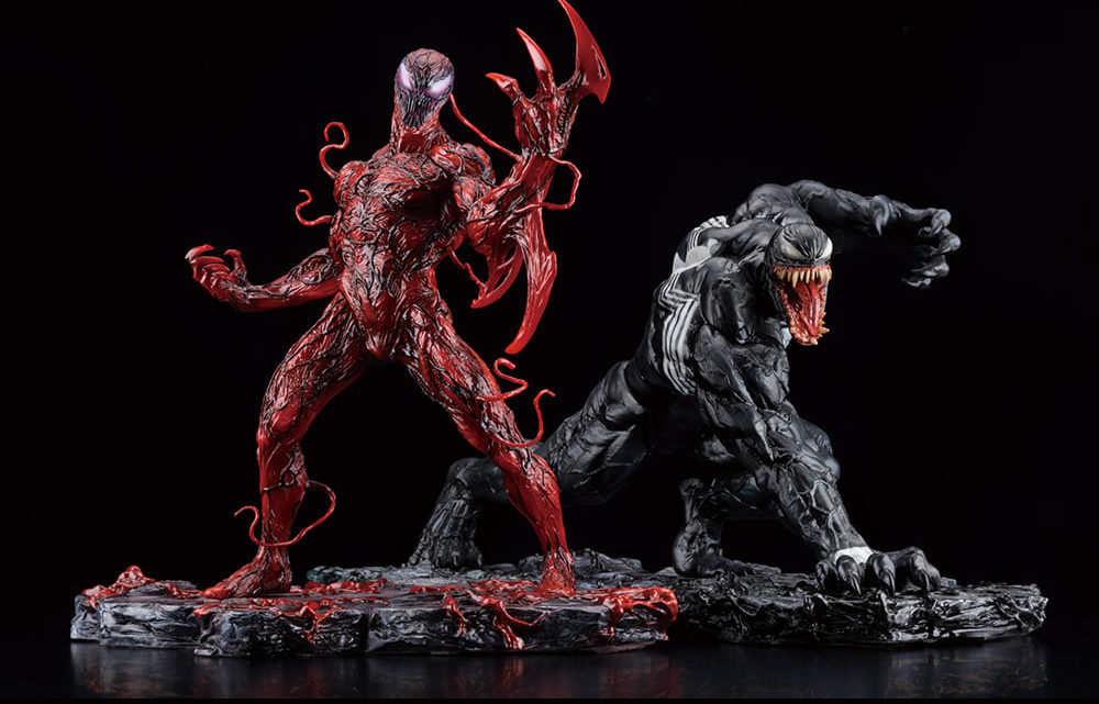 Venom e Carnage ARTFX J Renewal Edition da Kotobukiya Venom e Carnage ARTFX J Renewal Edition da Kotobukiya