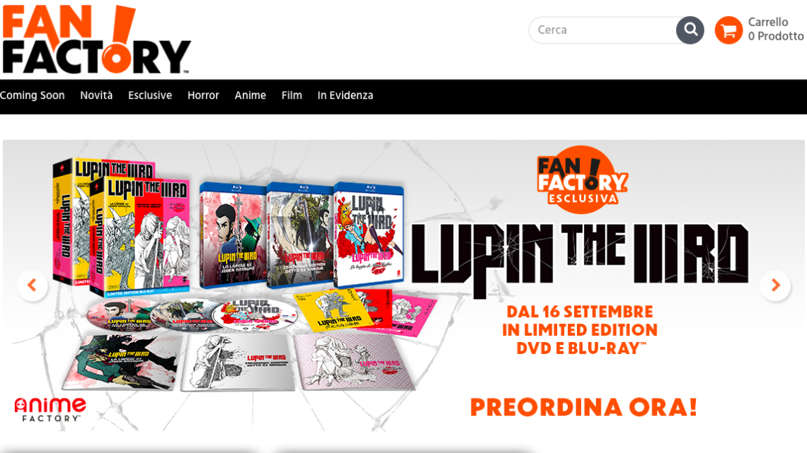 Nasce Fan Factory: Il Sito E-commerce Di Koch Media Italia Nasce Fan Factory: Il Sito E-commerce Di Koch Media Italia