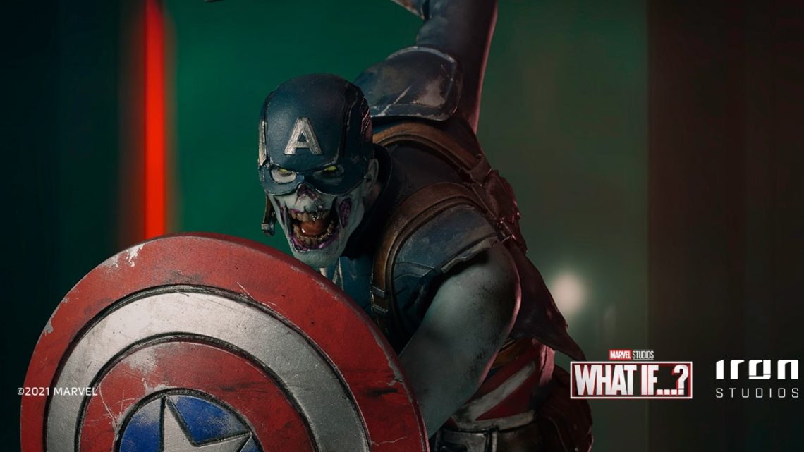 La statua di Zombie Captain America “What If…?” La statua di Zombie Captain America “What If…?”