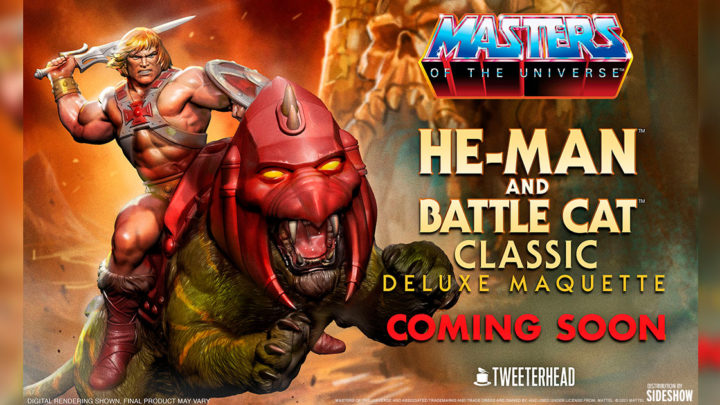 12 Days of Sideshow: He-Man and Battle Cat Deluxe 1:6 Scale Maquette