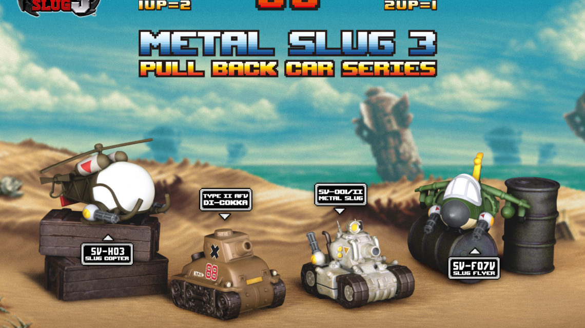 METAL SLUG 3 PULLBACK CAR SET METAL SLUG 3 PULLBACK CAR SET