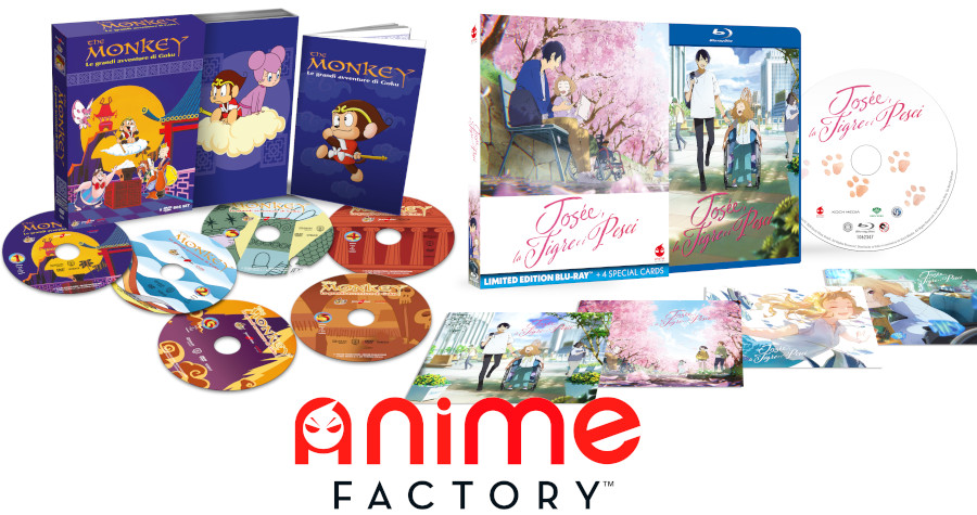 Anime Factory: Le novità Home Video di gennaio 2022