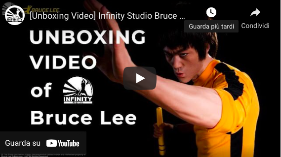 Infinity Studio mostra il video unboxing del busto Life-Size di Bruce Lee