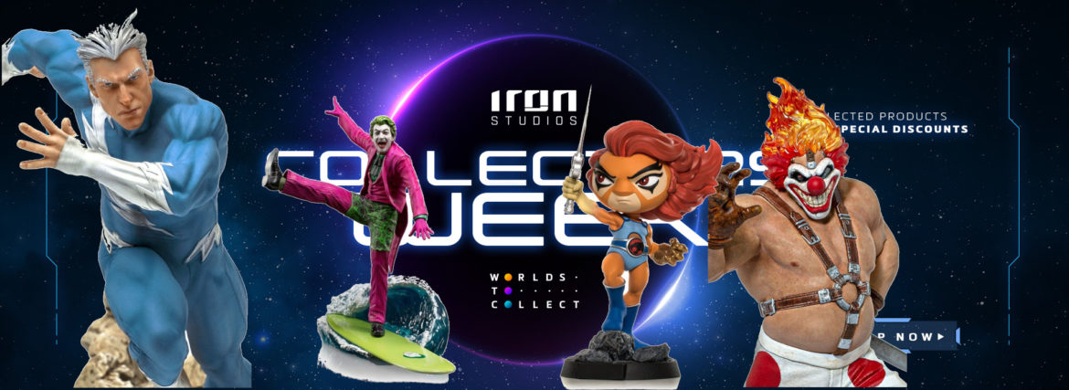 COLLECTORS WEEK iron studios banner