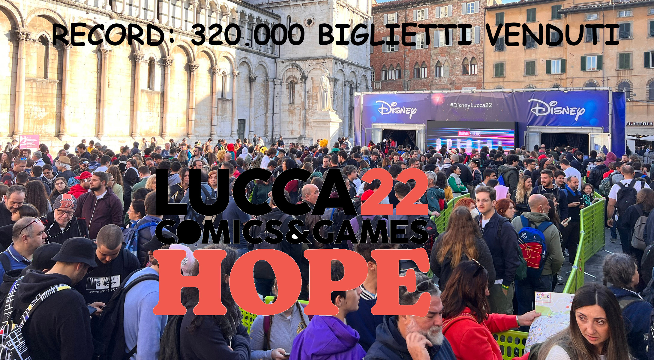 LUCCA COMICS & GAMES UN'EDIZIONE DA RECORD E DATE ANNUNCIATE PER IL