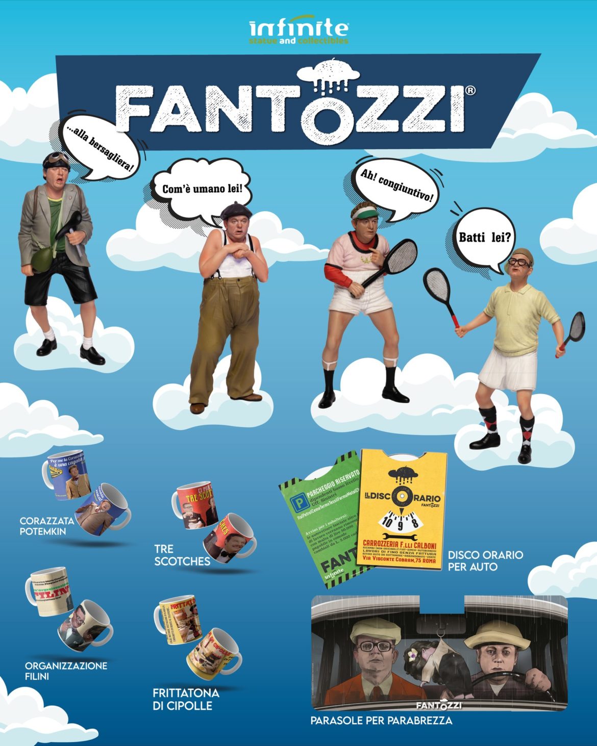 fantozzi inifnite statue