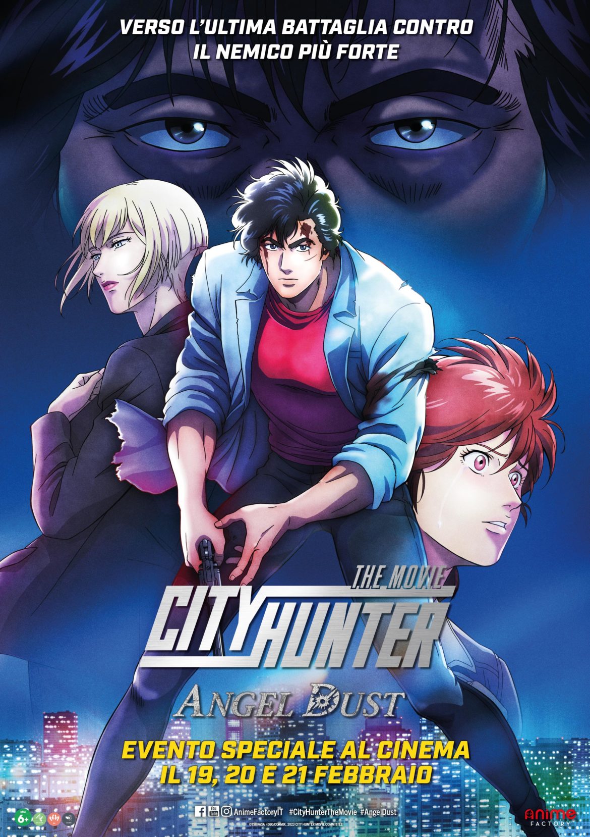 City Hunter the Movie – Angel Dust – Poster Italiano Ufficiale (2)